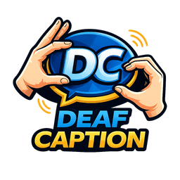 Deaf Caption logo